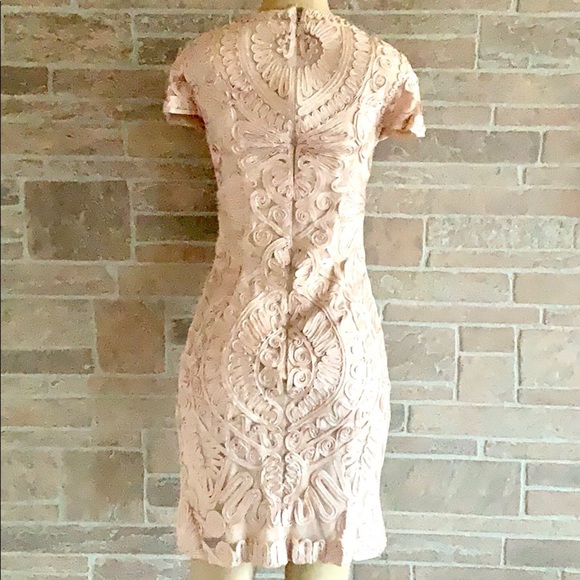 JS Collections Blush Soutache Dress - Picture 3 of 6